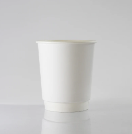 Vaso de papel bebida caliente con PLA 8oz Doble Pared