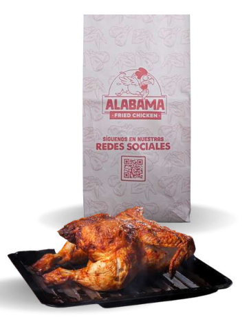 Bolsa Termica Blanca con pelicula Metalizada de Aluminio  en el Interior