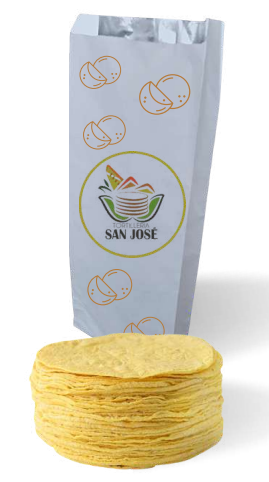 Bolsa Termica Blanca con pelicula Metalizada de Aluminio  en el Interior