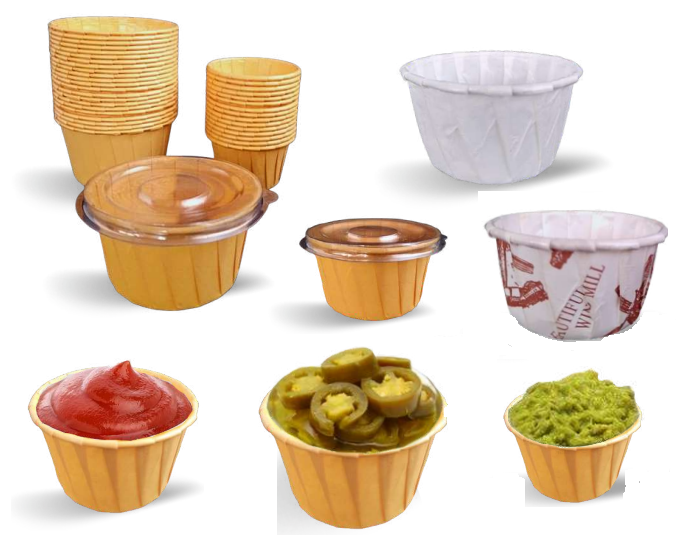 Vaso Souffle/Salsero con Tapa