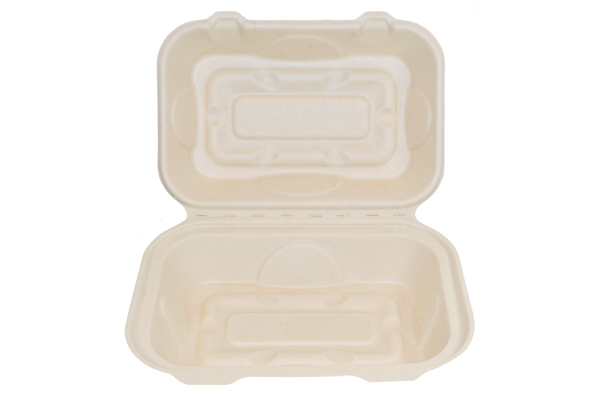 Almeja rectangular de paja de trigo