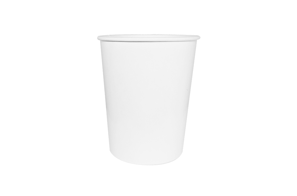 Contendedor de papel blanco - 32 oz