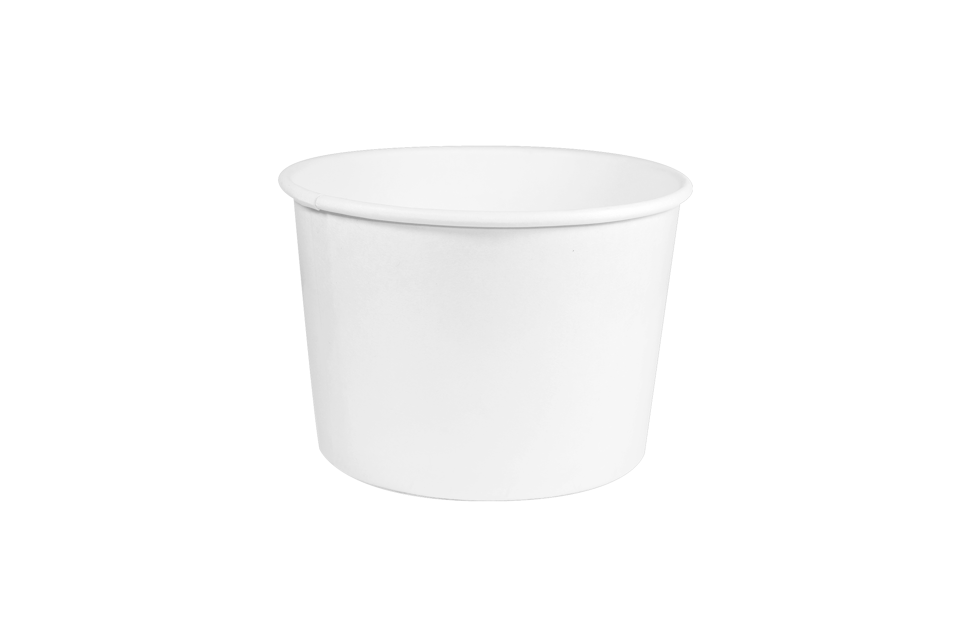 Contendedor de papel blanco - 8 oz