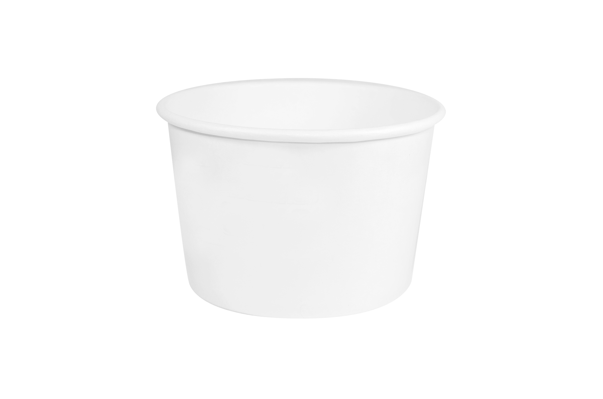 Contendedor de papel blanco - 12 oz