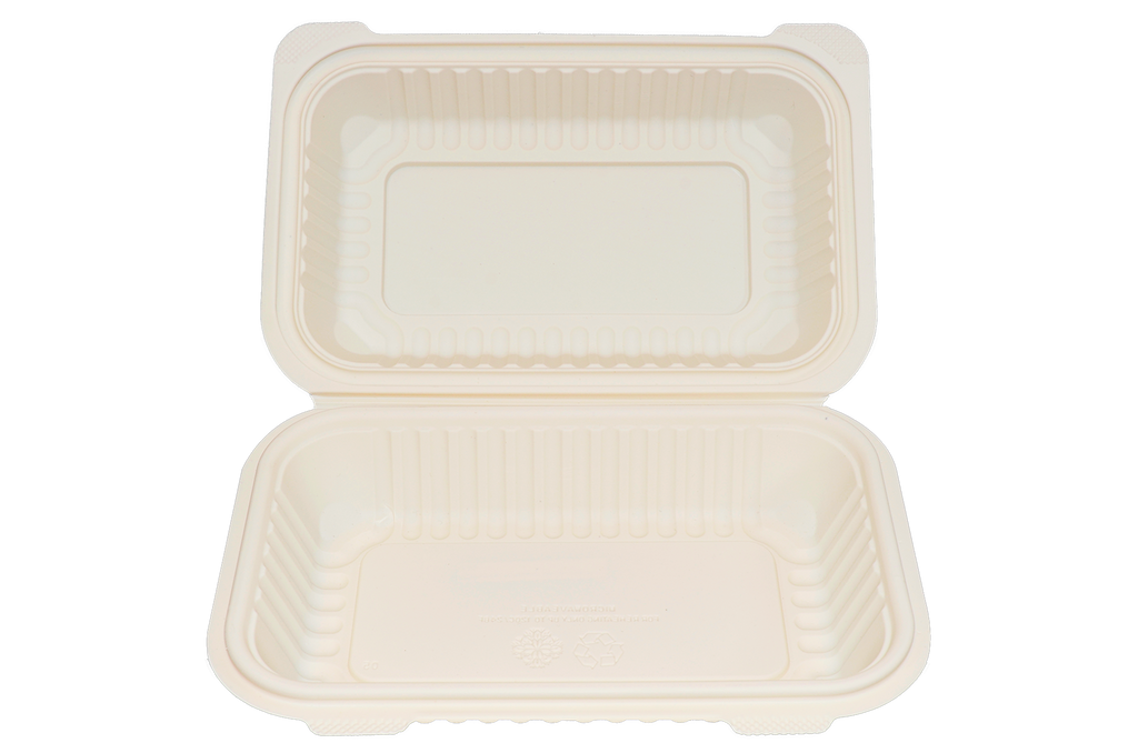 Almeja rectangular fécula de maíz