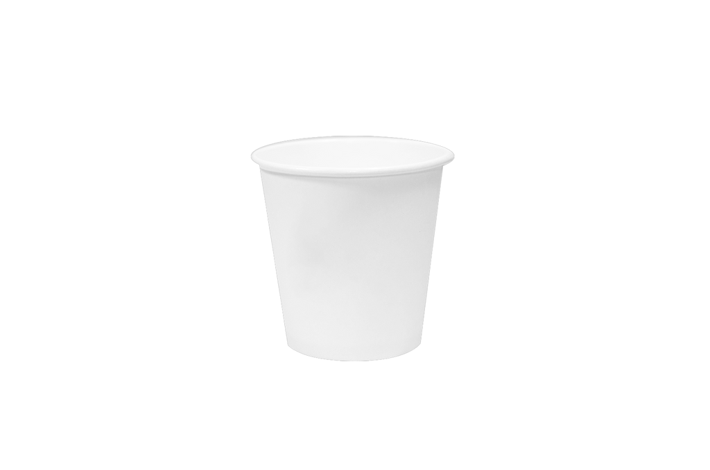 Vaso de papel bebida caliente con PLA 4oz