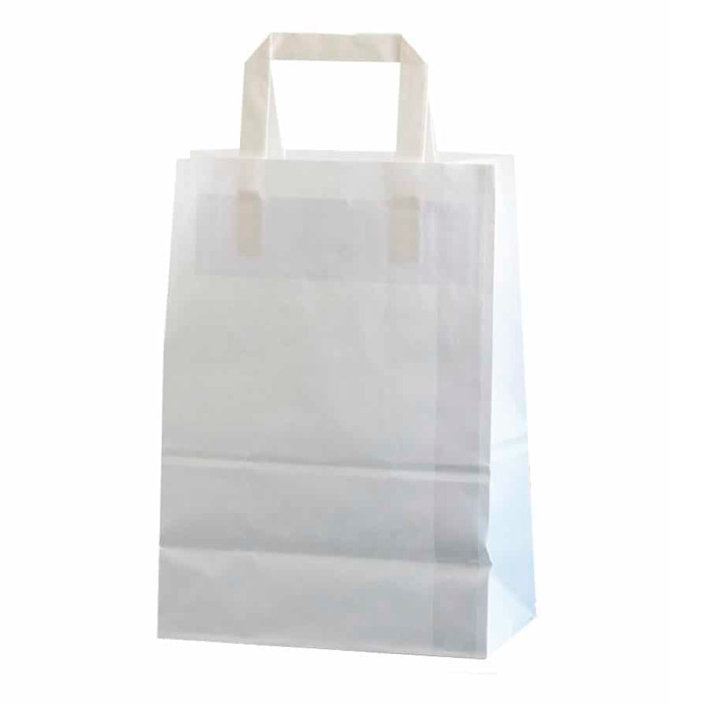 Bolsa Kraft de Asa Plana