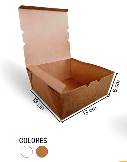 Caja Comida rápida  Snack Box