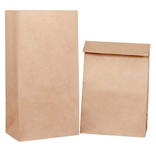 Bolsa Kraft fondo cuadrado