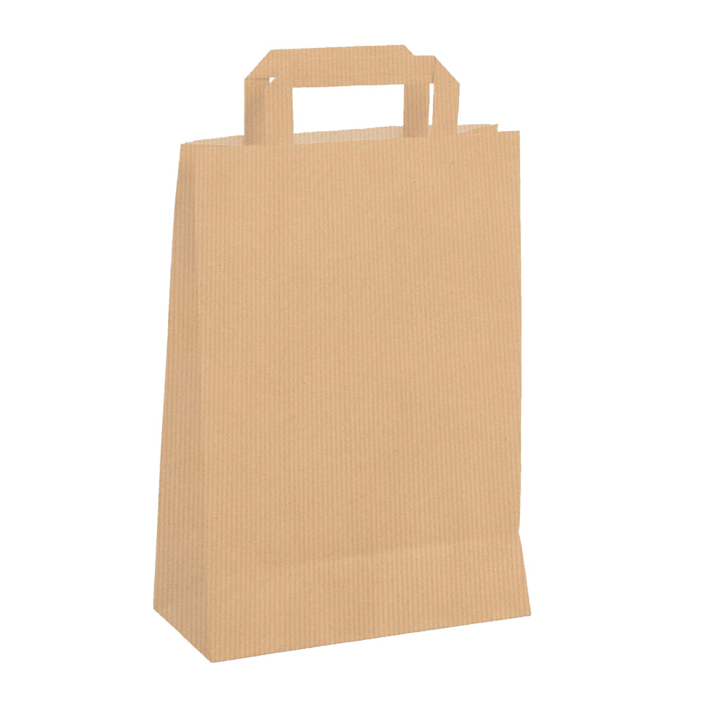 Bolsa Kraft de Asa Plana